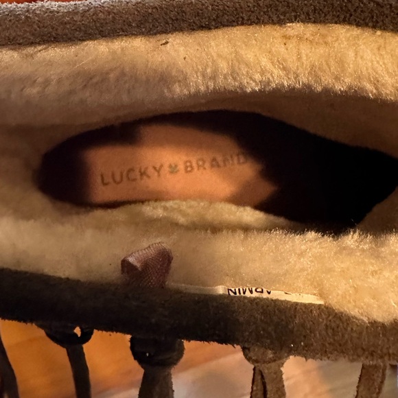 Lucky Brand Moccasins Style Bootie, Size 9 - Picture 5 of 7